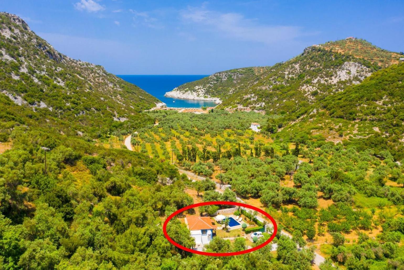 Villa Glysteri Panormos  Dış mekan fotoğraf